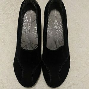 J-41 7 Blossom Black Purple Platform Pump